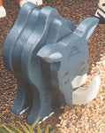 Layered Rhino Woodcraft Pattern