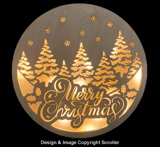Lighted Merry Christmas Wall Art Scroll Saw Patterns