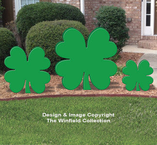 Lucky Clover Trio Pattern