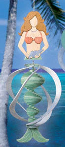 Mermaid Wind Spinner Scroll Saw Pattern