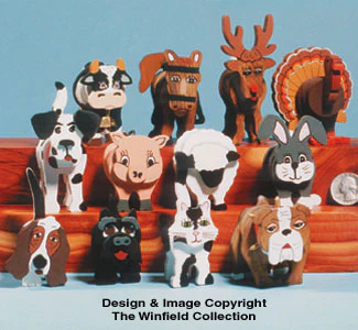 Miniature Layered Animals Pattern Set