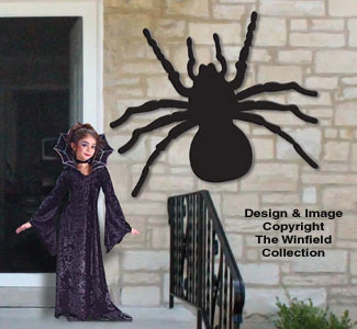 Monster Spooky Spider Pattern