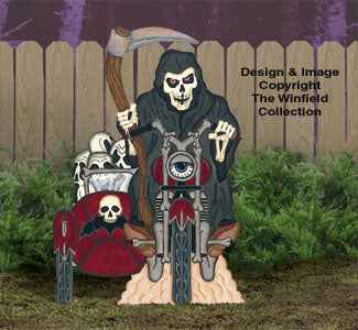 Motorcyclin' Grim Reaper Pattern(F)