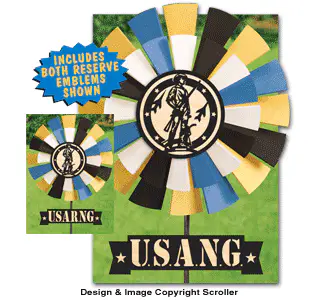 National Guard/Reserves Yard Spinner Pattern