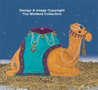 Nativity Camel Woodcraft Pattern