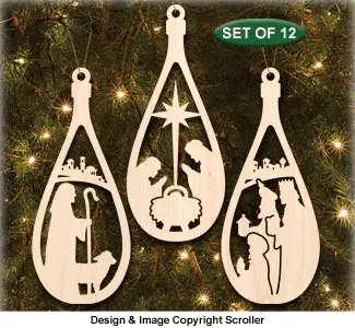 Nativity Ornament Patterns