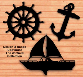 Nautical Shadows Pattern Set (SH118, 112, 111)