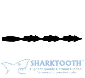 Sharktooth - 1 Dozen #3/0 Specialty Spiral Blade