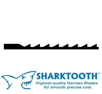 Sharktooth - 1 Dozen #3/0 Superior Puzzle Blade