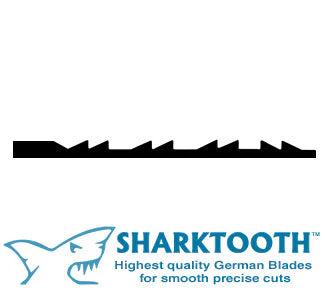 Sharktooth - 1 Dozen #3R Double Reverse Tooth Blades