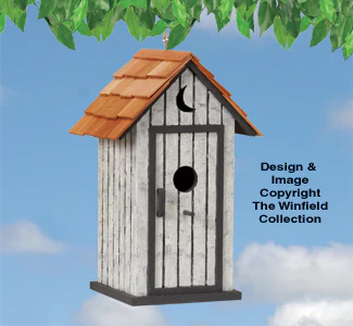 Outhouse Birdhouse Plans