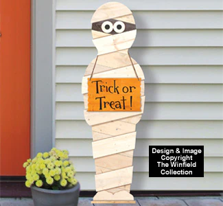 Pallet Wood Mummy Woodcraft Pattern