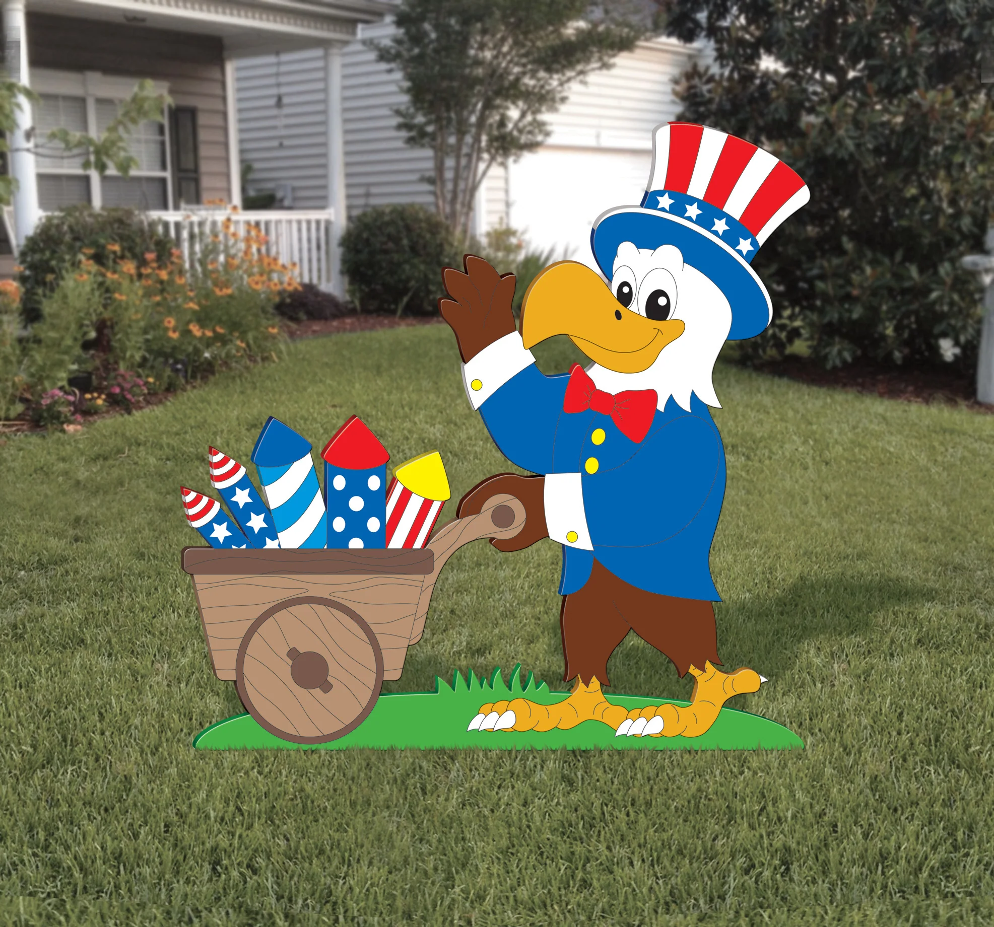Patriotic Eagle Pattern
