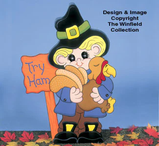 Pilgrim & Pal Woodcrafting Pattern(F)