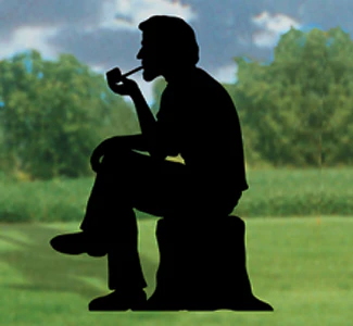 Pipe Smoker Shadow Woodcrafting Pattern(F)