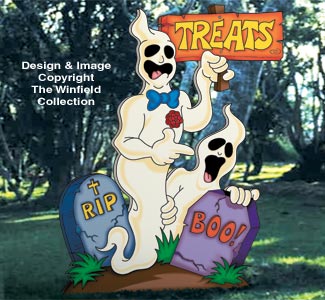 Playful Ghosts Pattern