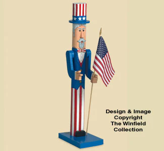 Pole Uncle Sam Woodcraft Pattern