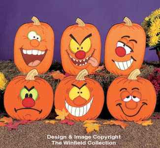 Pumpkin Faces #2 Pattern