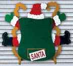 Santa Splat Woodcrafting Pattern(F)