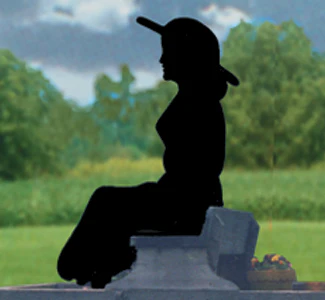 Sitting Woman Shadow Woodcrafting Pattern(F)