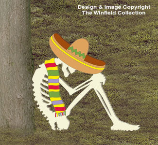 Skeleton Siesta Woodcraft Pattern