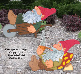 Small Garden Gnomes #1 Pattern