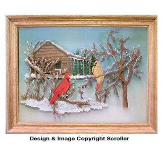 Snow Birds Scroll Saw Pattern