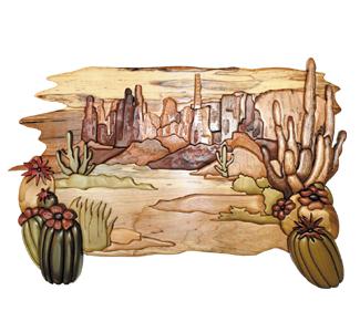 Southwest Scene Intarsia Project Pattern