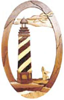 Spiral Lighthouse Scroll Saw Pattern