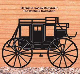 Stagecoach Shadow Woodcrafting Pattern