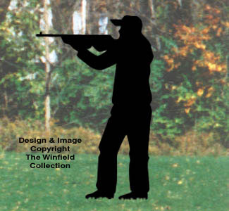 Standing Hunter Shadow Woodcraft Pattern(F)