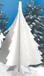 Stylish Pine Tree Woodcraft Pattern