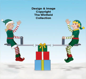 Teetering Elves and Teeter Totter Pattern Set (W1622 & 1627)
