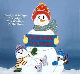 'Tis The Season Woodcraft Pattern(F)