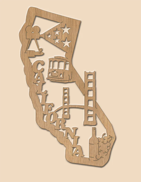 United States Plaques - California