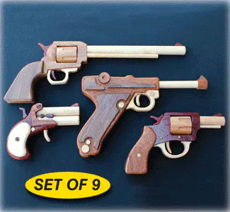 Weapons in Wood Deluxe Pattern Set