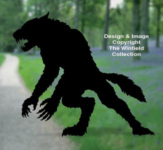 Werewolf Woodcraft Pattern