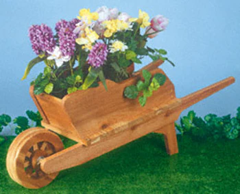 Wheelbarrow Planter Wood Plan