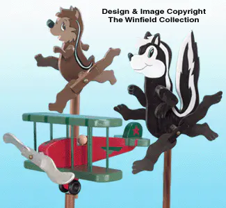 Whirligig Collection Woodcrafting Pattern