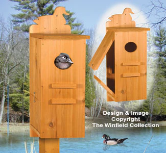 Wood Duck House Pattern(W)
