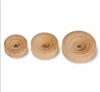 Wooden Tread Wheels - 2"