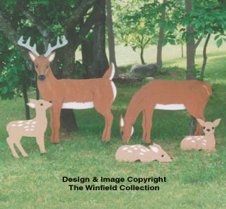 Yard Deer Wood Pattern Set (YD68 & YD116)
